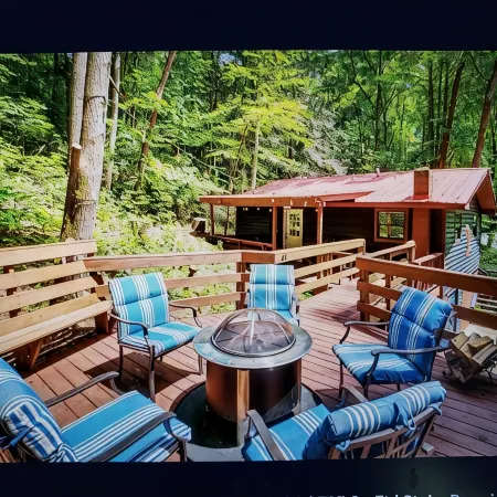 Charming 2-bedroom cabin with WiFi, AC in enchanting Blairsville