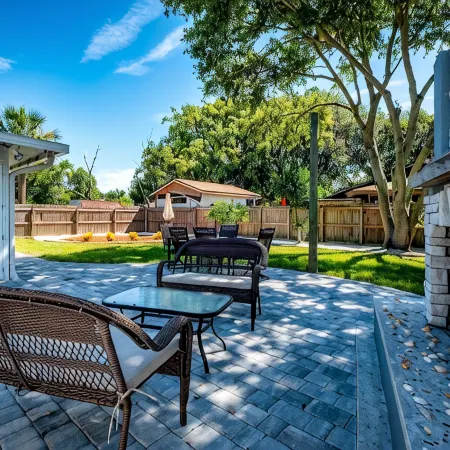 Sweet Home Ponte Verdra: TPC Golf+Park+Outdoor Fireplace+ Nearby Beach Access！