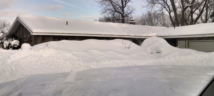 Freighters in front yard!  Private Sandy Beach - Large Deck - Best View on River Hotels in Chippewa County