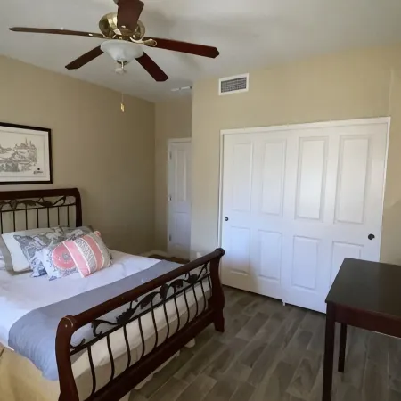 Private access, private room, private bathroom