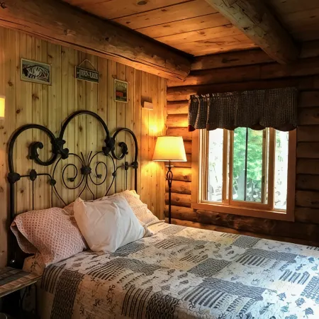 Log Cabin - Lake Pauline Waterfront - 2 Miles To Okemo Mountain/Jackson Gore