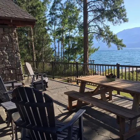 The Most Beautiful House on Flathead Lake - NW Travel Magazine 'Best Waterfront'