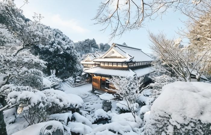 Samurai House! Seen in Movies and Dramas Near Hikosan !!