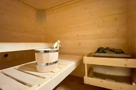 charming half-timbered house with sauna Отели в г. Эшеде