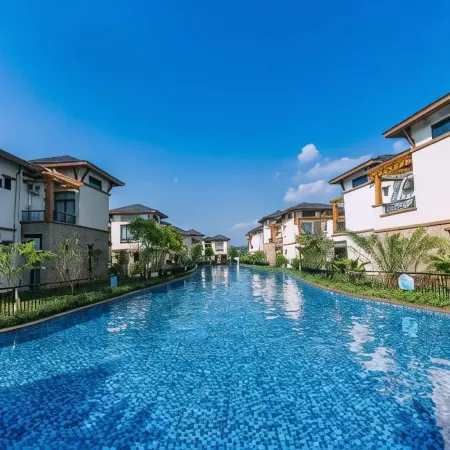 Qingyuan yingdebaodun Venice swimming lane Resort Villa