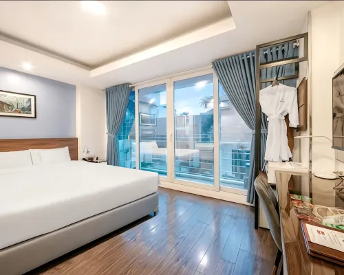 A25 Hotel - 46 Chau Long Hoteles cerca de Lago Trúc Bạch