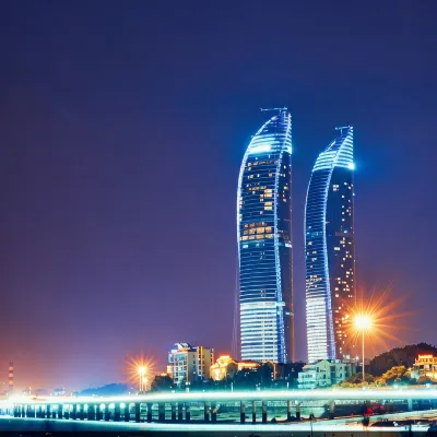 Xiamen Yi Sea View Apartment Hotel dekat Jembatan Yanwu