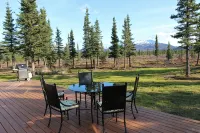 Great views from A Second Home in Denali, vacation rental, close to the Park!