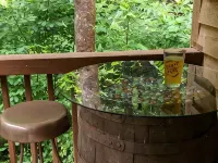 Creek-side cottage in secluded mountain setting, centrally located, easy access. Hotels in Broad River
