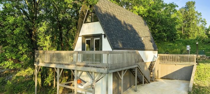 Views! Modern A-Frame w/ Private Hot Tub & Firepit Hotels in Pine B Township