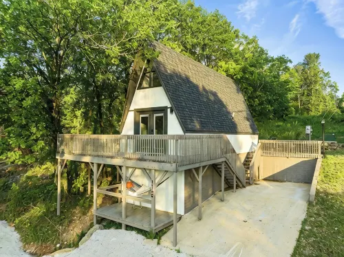 Views! Modern A-Frame w/ Private Hot Tub & Firepit