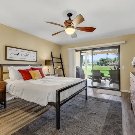 Desert Paradise Retreat Awaits on Golf Course with Sunset & Mountain Views