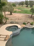 Phoenix 4 Bedroom Villa on Golf Course Sleeps 8-10, Private Heated Pool, Hot Tub - 프라이빗 풀