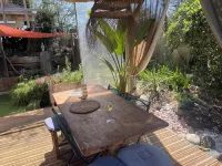 Atypical, set on the beach with direct access, swimming pool, barbecue, pets allowed - Chalets