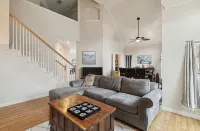 Home away from home with big private fenced backyard