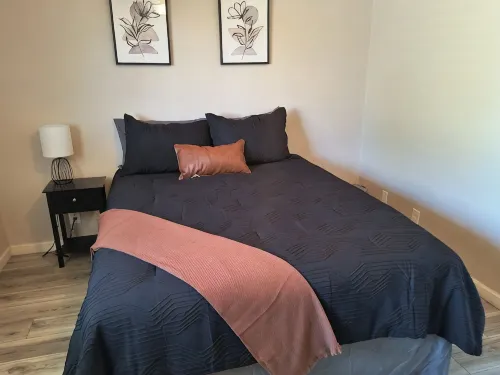 Centrally located close to everything with private entry and private yard.