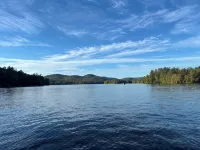 New Adirondack spacious cabin in the Lake George and Gore Mountain Area