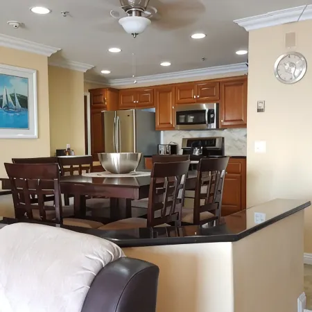 MAGNIFICENT OCEAN VIEW Hamilton Cove Condo With Golf Cart Included.