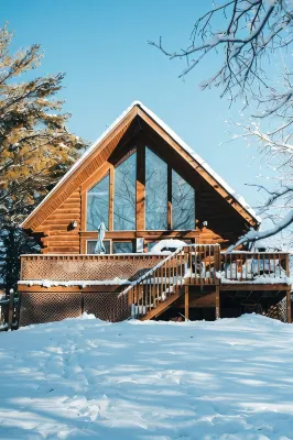 A Frame Cabin Near Multiple Lakes- Coffee Bar- King Bed- Arcade - 4-Sterne