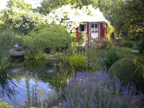 Gemütliche Ferienwohnung mit Terrasse und Wunderschönem Garten - Homestays