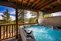 ENCHANTED CIRCLE LODGE-AWESOME MOUNTAIN VIEWS WITH HOT TUB AND SAUNA! - balcony
