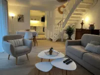 Charm in the heart of the village: house with sunny garden close to the sea - 3-Star