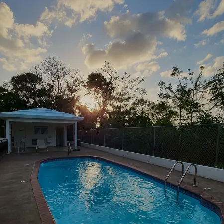 Ocean views, amazing sunset, pool and peaceful surroundings.