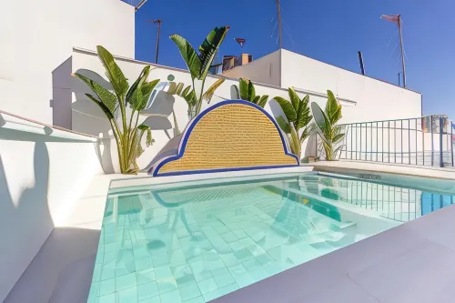 Feelathome San Lorenzo Apartments - مسبح على السطح