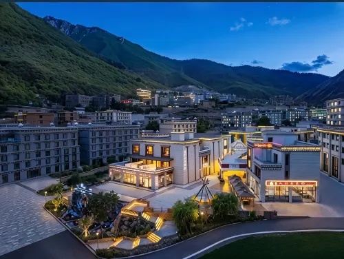 Muhua Private Hot Spring Hotel (Daocheng Yading Scenic Area Branch) - bar