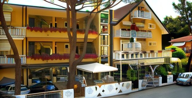 Pinetina Mare Baby Family Hotel Hotele w: Cervia