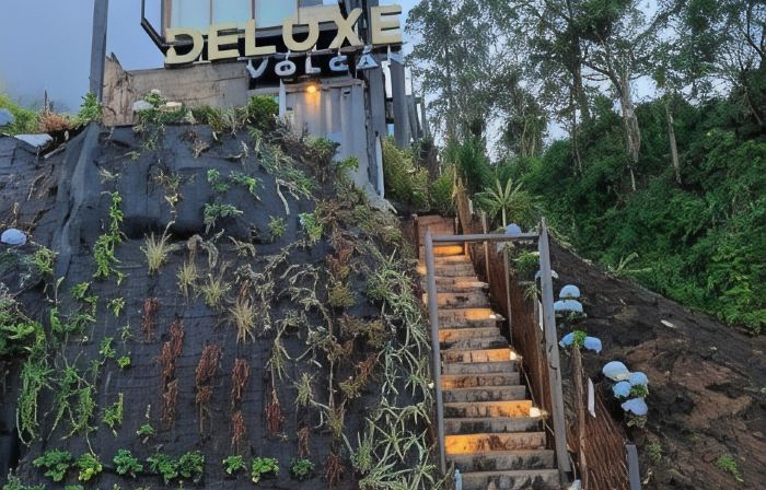 Deluxe volcán Primeras Suites Colgantes del Mundo