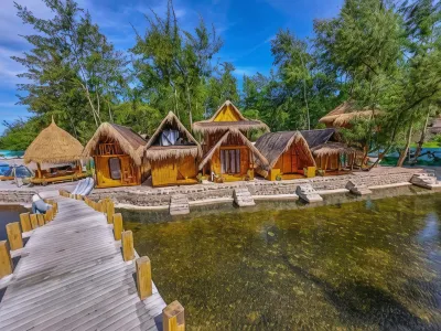 Bali of Liwa Lagoon & Beach Resort