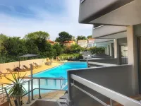 Hotel Brise de Mer - Piscine intérieure & extérieure - con vista mare