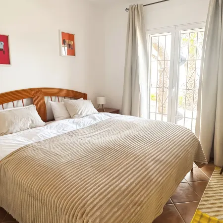Andalusian detached villa with pool, sea & mountain views, and stunning sunsets