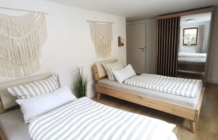 Garden view apartment with pool and children's playground