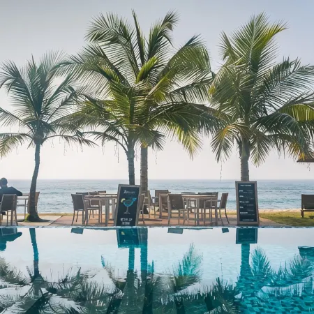 Sri Sharavi Beach Villas & Spa - with 43 Metre Saltwater Infinity Pool