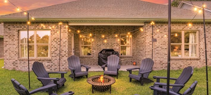 Hearth & Haven  4BR w/ Game Room + Fire Pit Walk to Foley Sports Complex Hotels in Foley