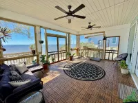 Gulf Serenity - Beachfront Home with a Lift & Private Beach! - Beach