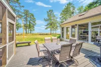 Sea Glass Beach House!  Large sand beach, dock and hot tub! Pets welcome! - 4-Star