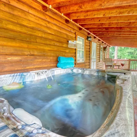 Tiny Cabin-HOT TUB, private, quiet side of the Smokies