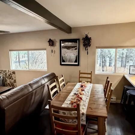 Chalet at the base of Schweitzer Mountain