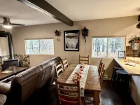 Chalet at the base of Schweitzer Mountain