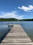 Wisconsin Northwoods cabin on beautiful Island Lake