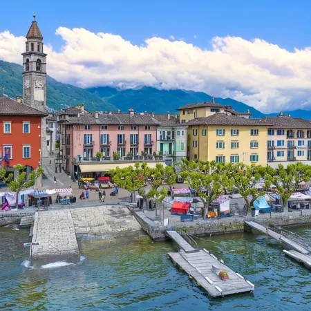 Hotel Elvezia Ascona Отели в г. Аскона