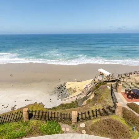BEAUTIFUL OCEAN VIEW--STEPS TO THE BEACH