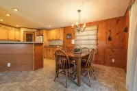 The Wolf Cabin at the Riviera Resort in Neillsville, Wisconsin!