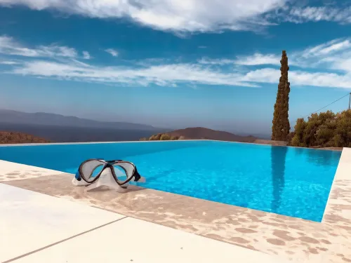 Villa with Pool Sea View Fitness - Kuntosalit