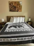 Cozy Wolf Lodge — Unit 1 - شرفة