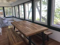 Beautiful Views @ 4-Season Lake House, Private Sandy Beach - Wifi