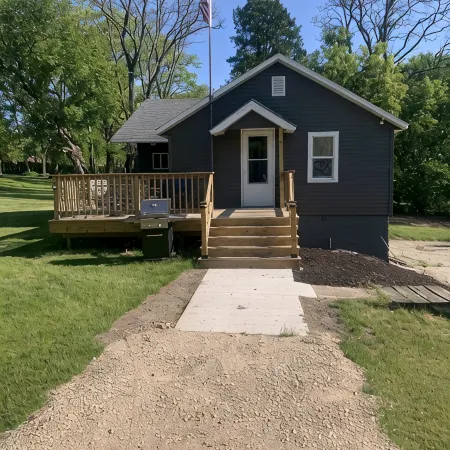 Cozy 2 Bedroom House Overlooking Little Sturgeon Bay